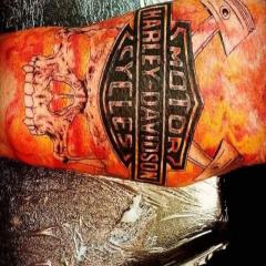 Tatuaż Harley Davidson