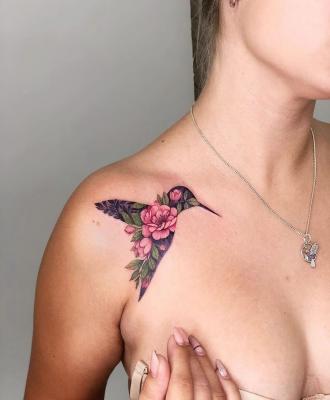 koliber tatuaż