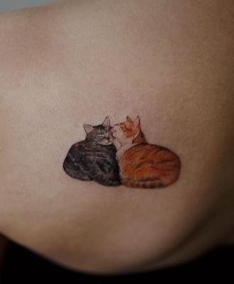 Tatuaż kotki
