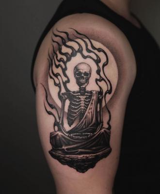 Tatuaż śmierć
