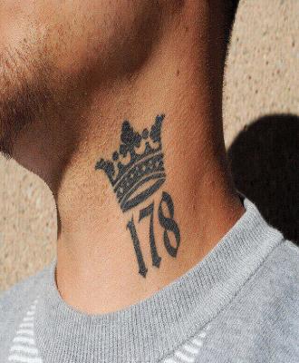 Tatuaże na szyi meskie wzory