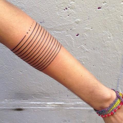 Tatuaż armband